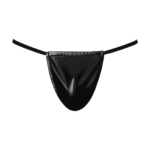 Perizoma G string Male Power nero effetto bagnato - immagine 2