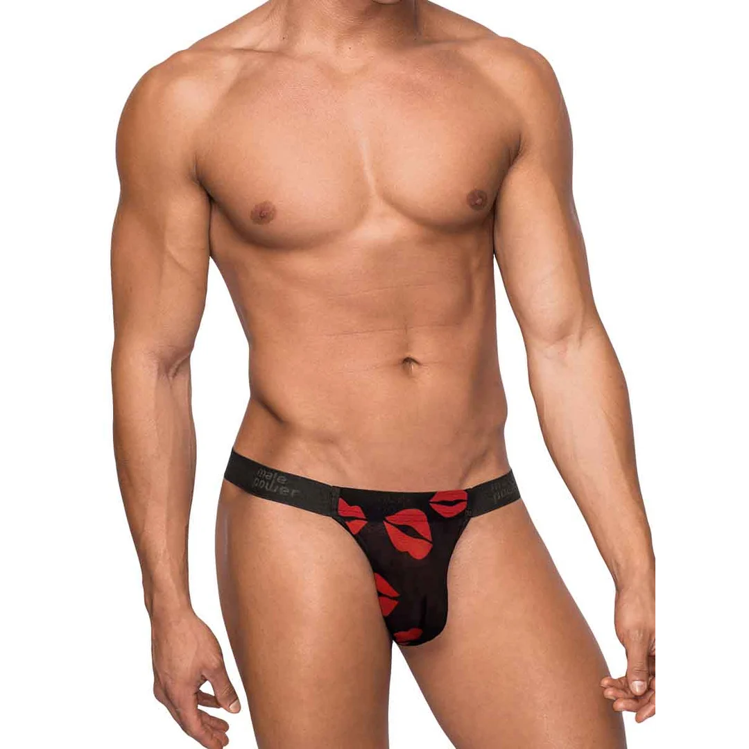 Male Power Micro String con anello fallico rosso - immagine 8
