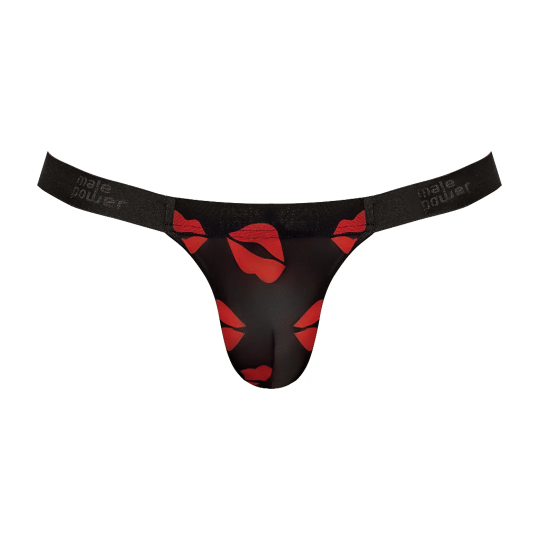 Male Power Micro String con anello fallico rosso - immagine 10