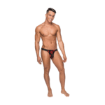 Male Power Micro String con anello fallico rosso - immagine 4