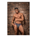 Slip da uomo con aperture e vita sportiva per un look deciso, Male Power - immagine 9