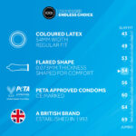 Preservativi EXS Black Latex, 48 pezzi - immagine 2