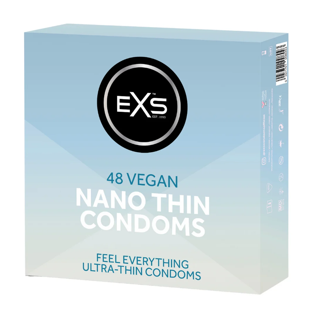 Preservativi EXS Nano Thin, 48 pezzi - immagine 3
