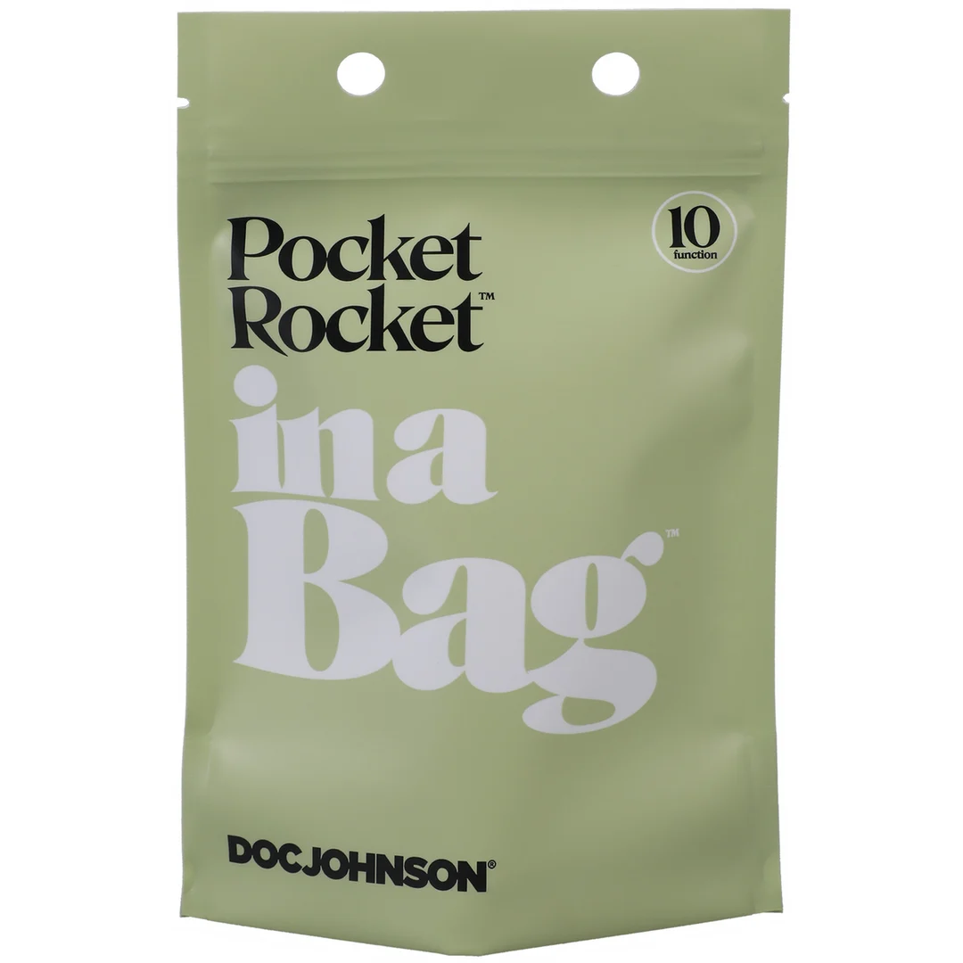 Mini vibratore per stimolazione clitoridea mirata, Doc Johnson Pocket Rocket Doc Johnson - immagine 1