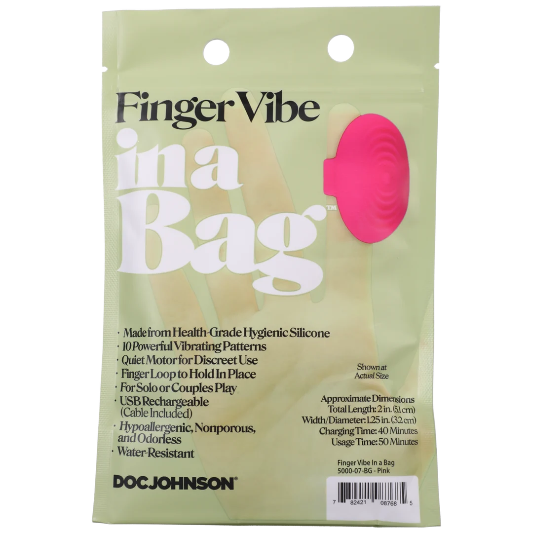 Doc Johnson Vibe da dito rosa - immagine 2