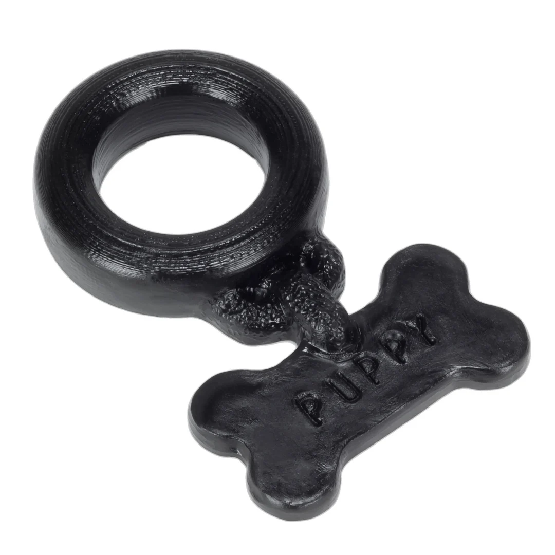 Anello fallico PUPPY di Oxballs, nero - immagine 2