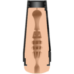 Masturbatore tascabile con pressione regolabile – ULTRASKYN Masturbator Ass - immagine 4