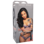 Masturbatore vaginale con aspirazione regolabile – Honey Gold