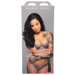 Masturbatore vaginale con aspirazione regolabile – Honey Gold - immagine 2
