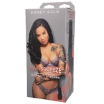 Masturbatore vaginale con aspirazione regolabile – Honey Gold - immagine 3