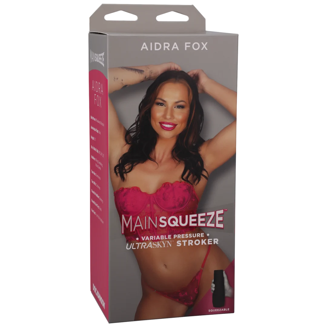 Masturbatore vaginale con texture realistica, color caramello - immagine 1