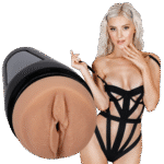 Masturbatore vaginale con materiale piacevolmente caldo – Vanilla - immagine 6