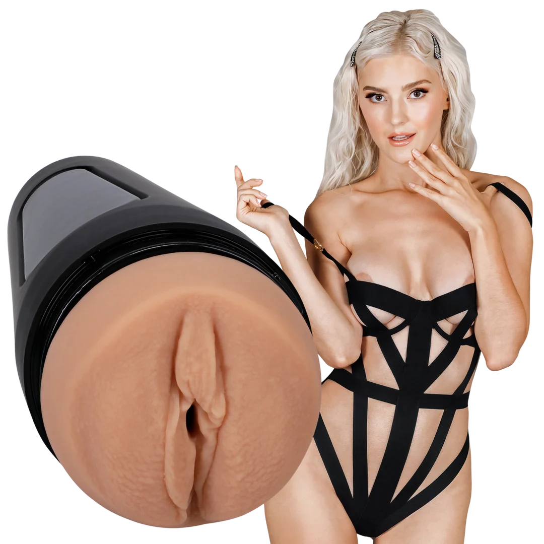 Masturbatore vaginale con materiale piacevolmente caldo – Vanilla - immagine 6
