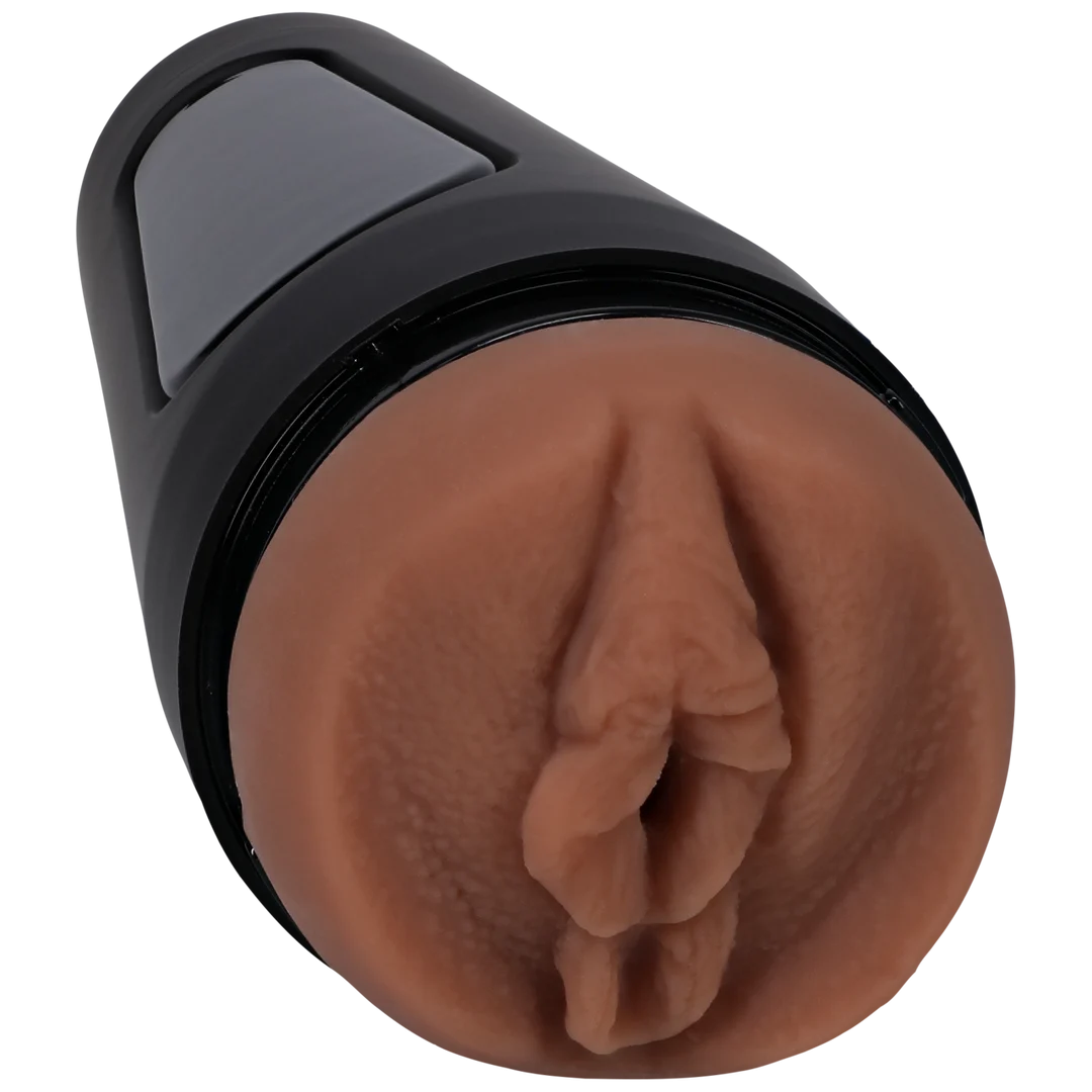 Masturbatore vaginale con guscio rigido, Vaniglia - immagine 3