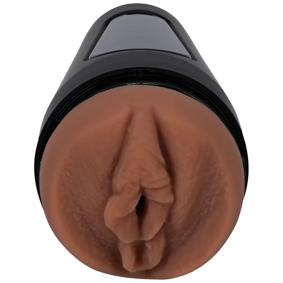Masturbatore vaginale con guscio rigido, Vaniglia - immagine 4