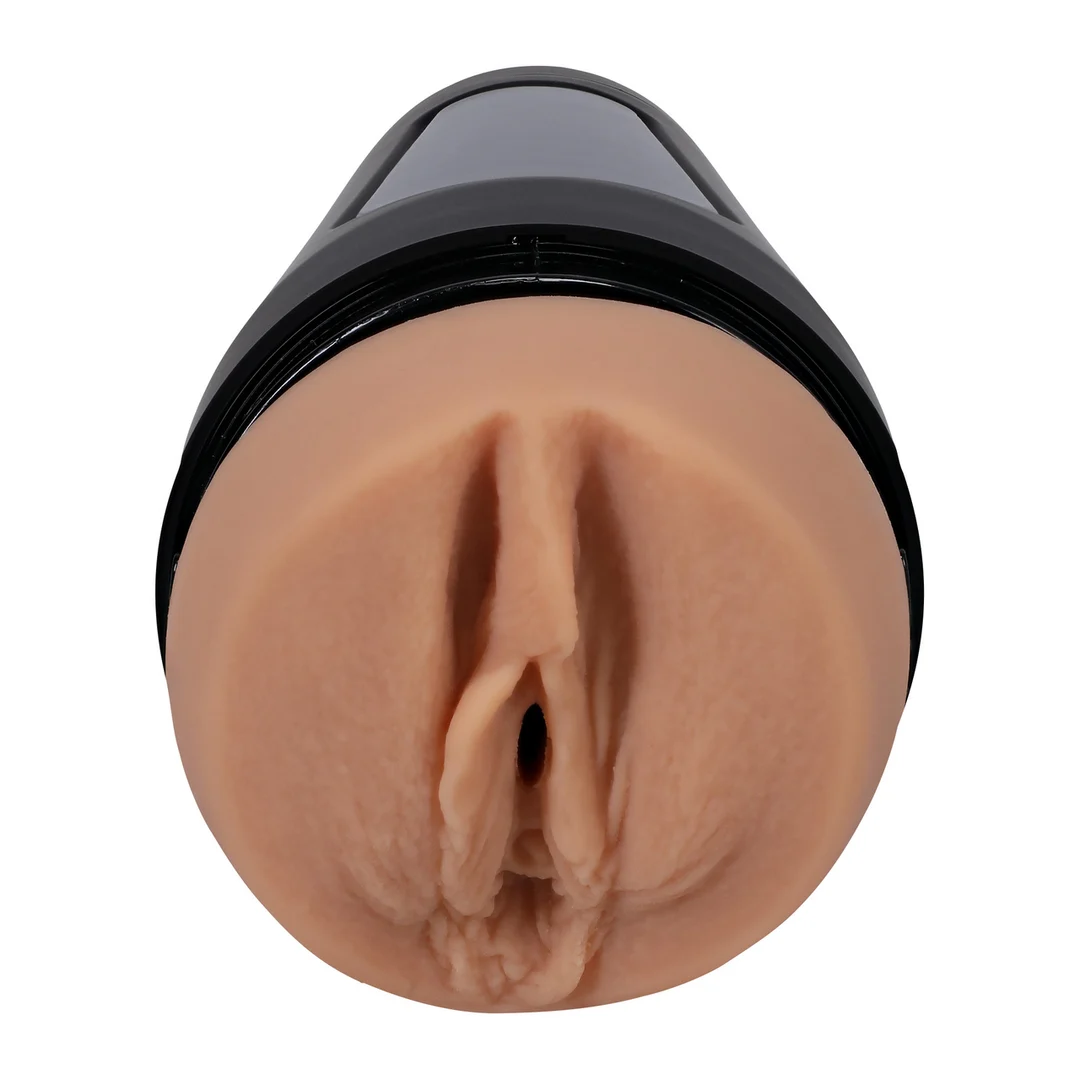 Masturbatore vaginale con aspirazione regolabile – Vaniglia - immagine 4