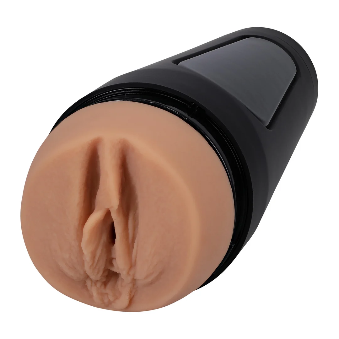Masturbatore vaginale con aspirazione regolabile – Vaniglia - immagine 5