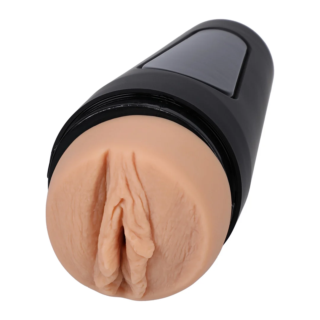 Masturbatore vaginale con pressione regolabile – Vaniglia - immagine 5