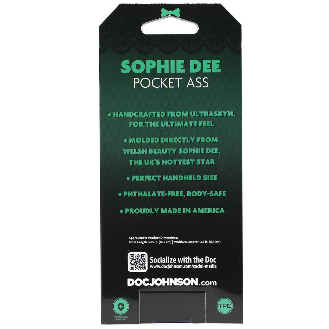 Doc Johnson Sophie Dee ULTRASKYN Pocket Ass - immagine 3