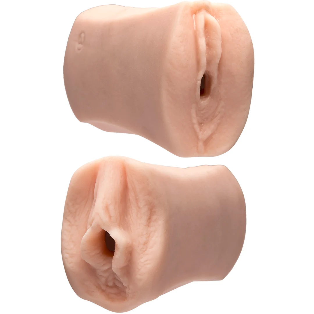Masturbatore vaginale a doppia estremità – Double Pocket Pussy Masturbator - immagine 4