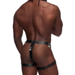 Perizoma BDSM da uomo con lucchetto di castità per un look audace e aderente – Male Power