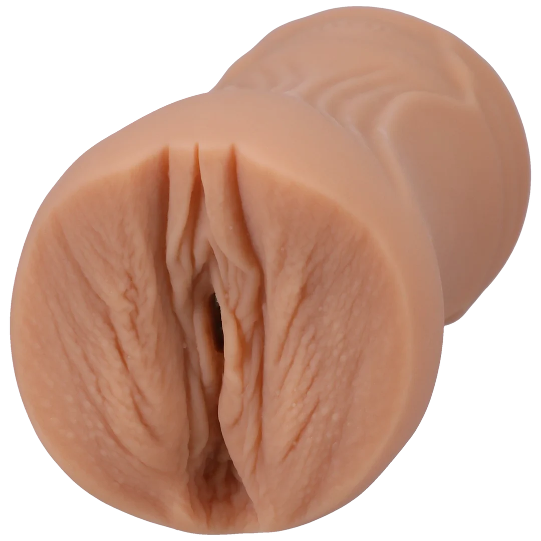 Masturbatore vaginale con interno strutturato – Vaniglia - immagine 2