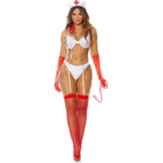 Lingerie per giochi di ruolo dal seducente look da infermiera per serate giocose | LIN - immagine 2