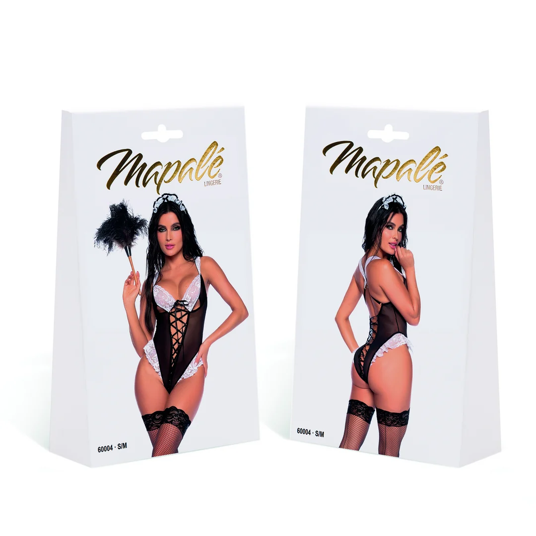 Costume da cameriera francese L/XL - immagine 1