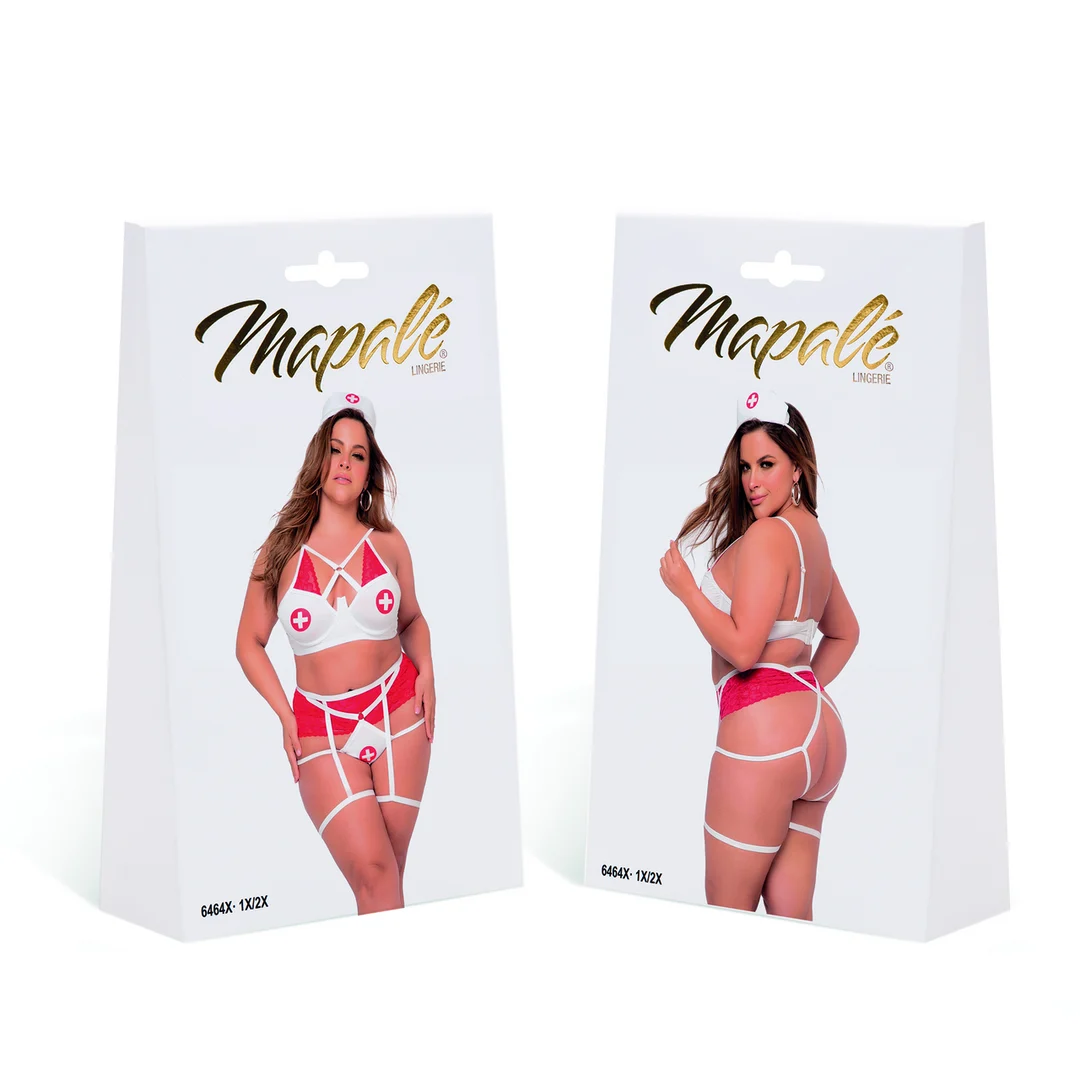 Costume da infermiera Mapalé L/XL - immagine 7