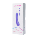 Vibratore doppio Lovense con telecomando, viola