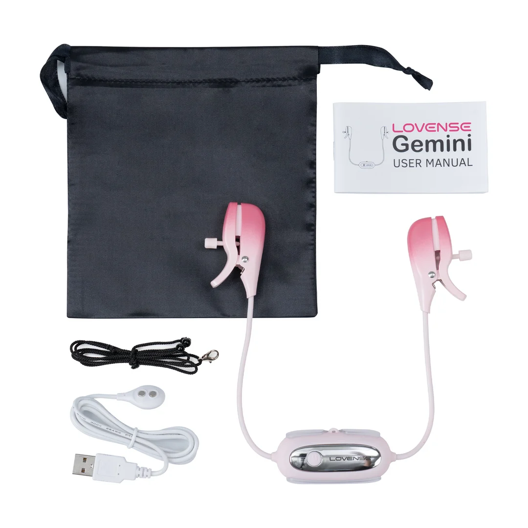 Pinze per capezzoli con vibrazioni intense | Gemini - immagine 6