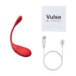 Ovetto vibrante – controllato tramite app con intense spinte – rosso Lovense - immagine 6