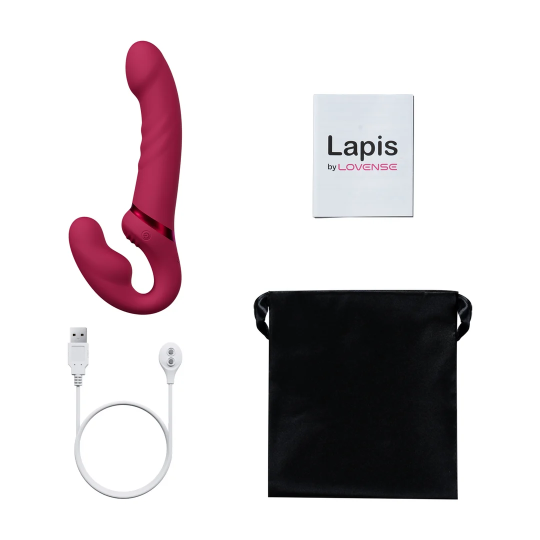Dildo con imbracatura e collo regolabile – Lapis - immagine 6