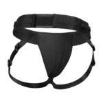 Harness con fascia regolabile, nero e rosa - immagine 3