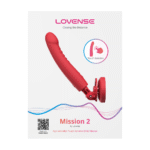 Vibratore – Touch Sense con ventosa, senza mani – Lovense rosso Lovense