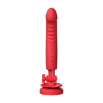 Vibratore – Touch Sense con ventosa, senza mani – Lovense rosso Lovense - immagine 3