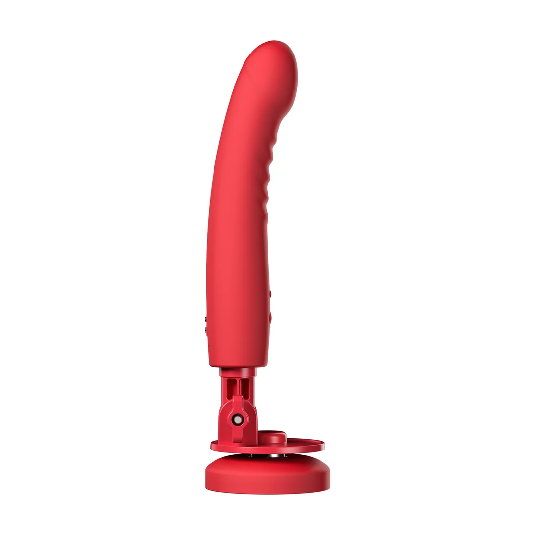 Vibratore – Touch Sense con ventosa, senza mani – Lovense rosso Lovense - immagine 6