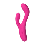 Vibratore rabbit Lovense, rosa, oscillante e riscaldante con telecomando - immagine 4