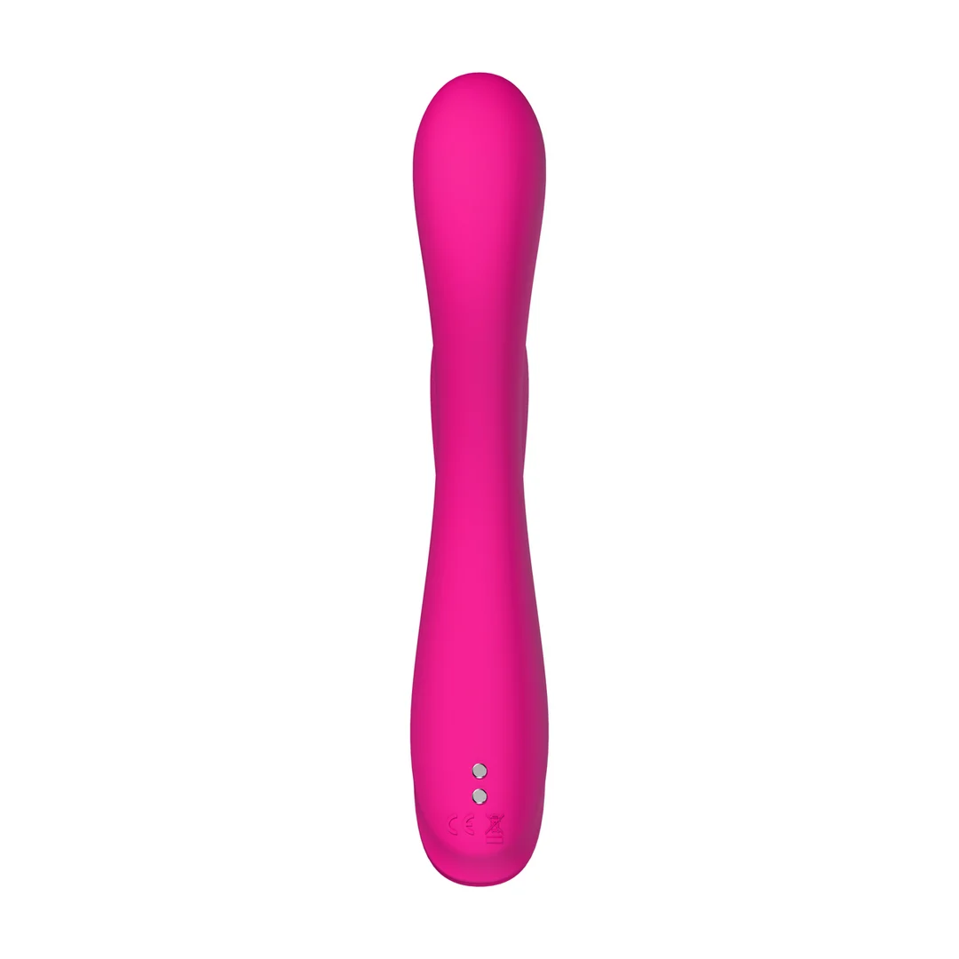 Vibratore rabbit Lovense, rosa, oscillante e riscaldante con telecomando - immagine 5