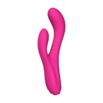 Vibratore rabbit Lovense, rosa, oscillante e riscaldante con telecomando - immagine 6