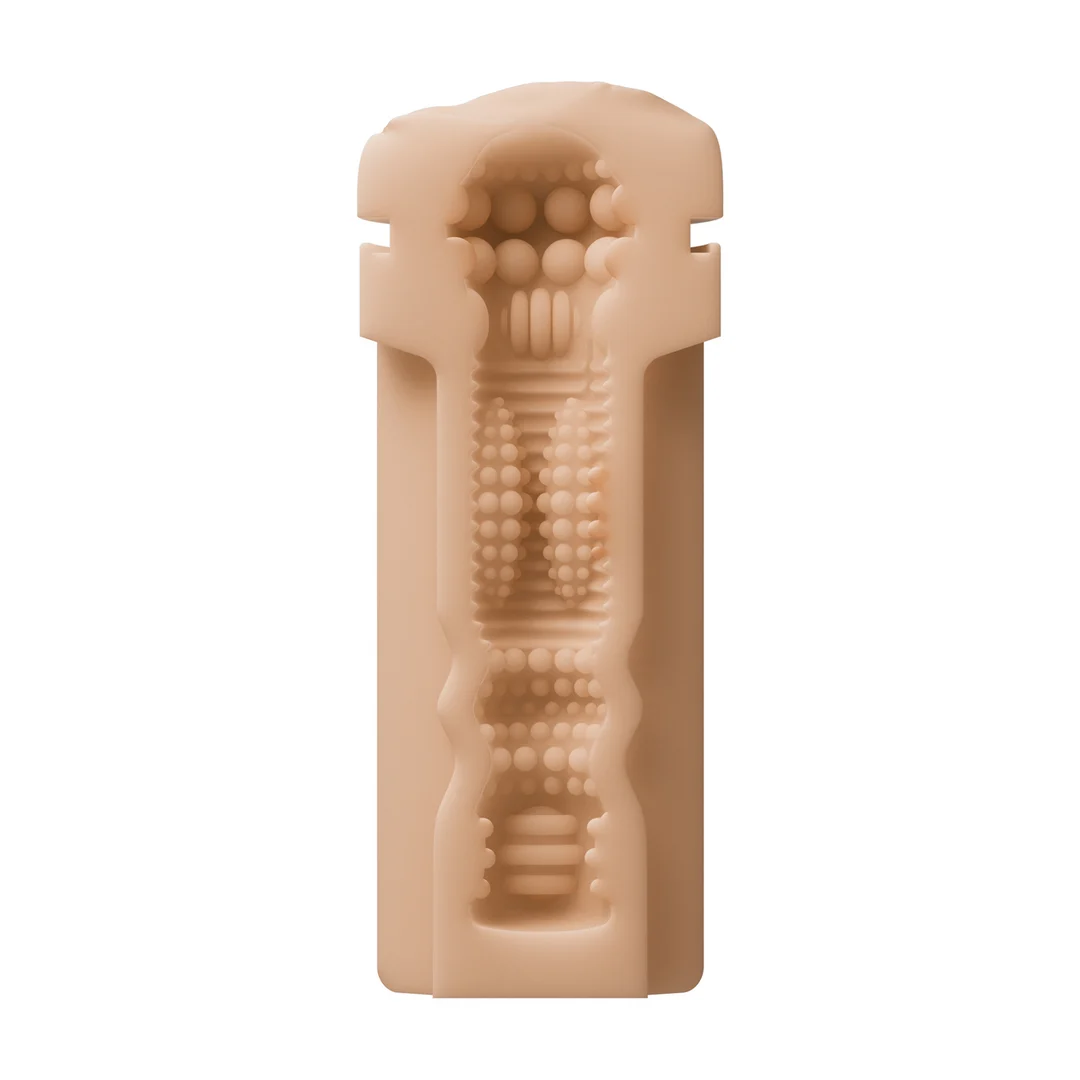 Masturbatore vaginale con guaina morbida – Flesh - immagine 4