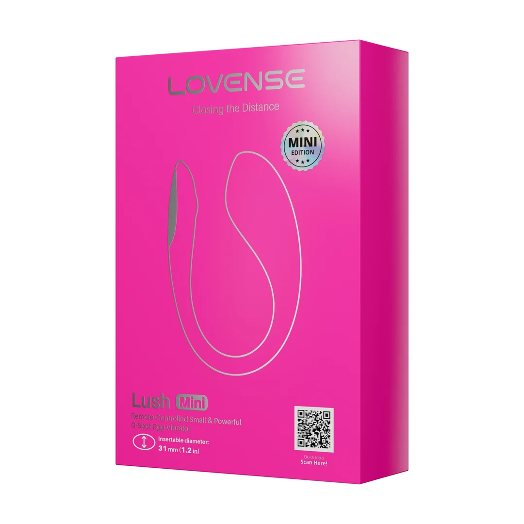 Vibratore per il punto G controllato tramite app e indossabile Lovense rosa Lovense - immagine 1