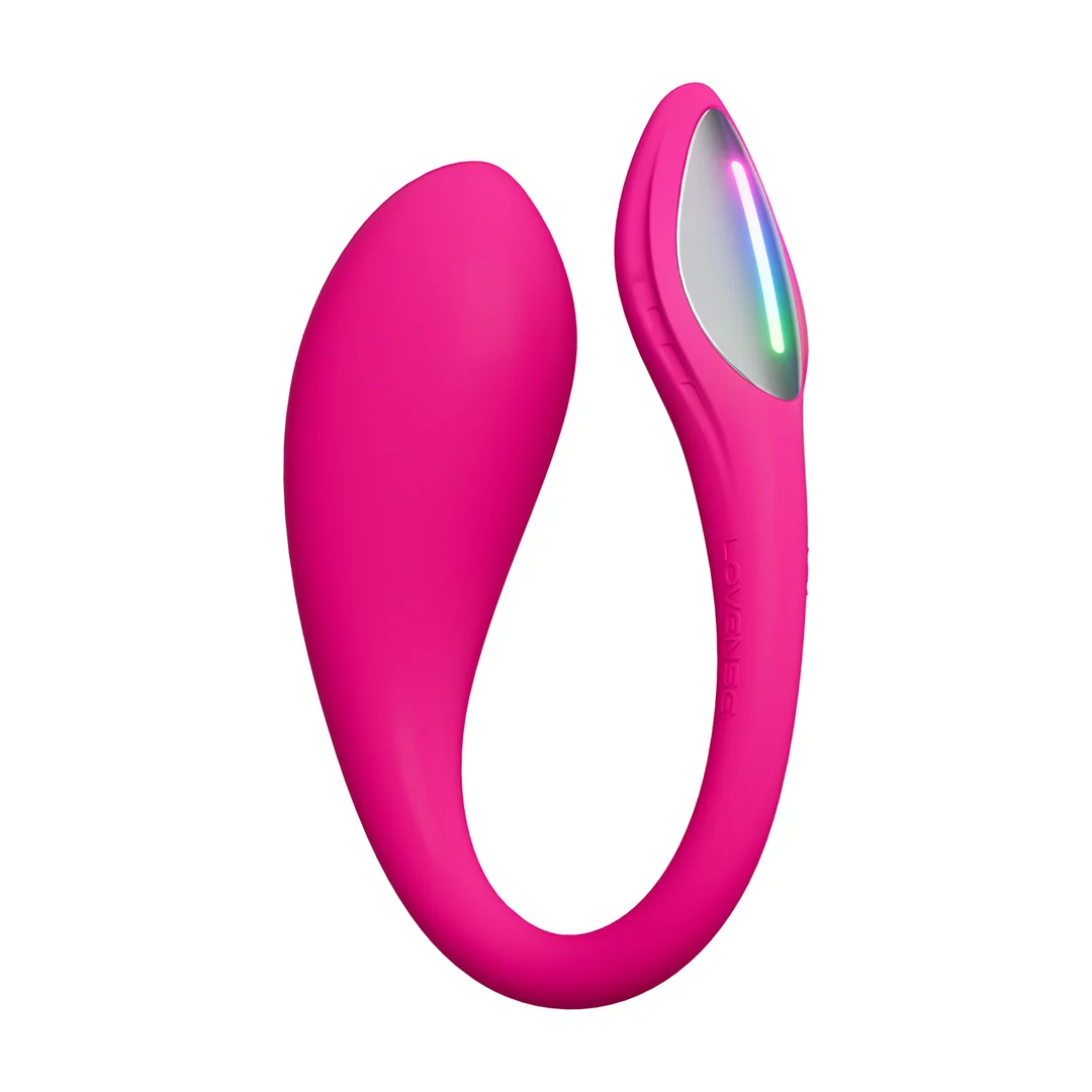 Vibratore per il punto G controllato tramite app e indossabile Lovense rosa Lovense - immagine 4