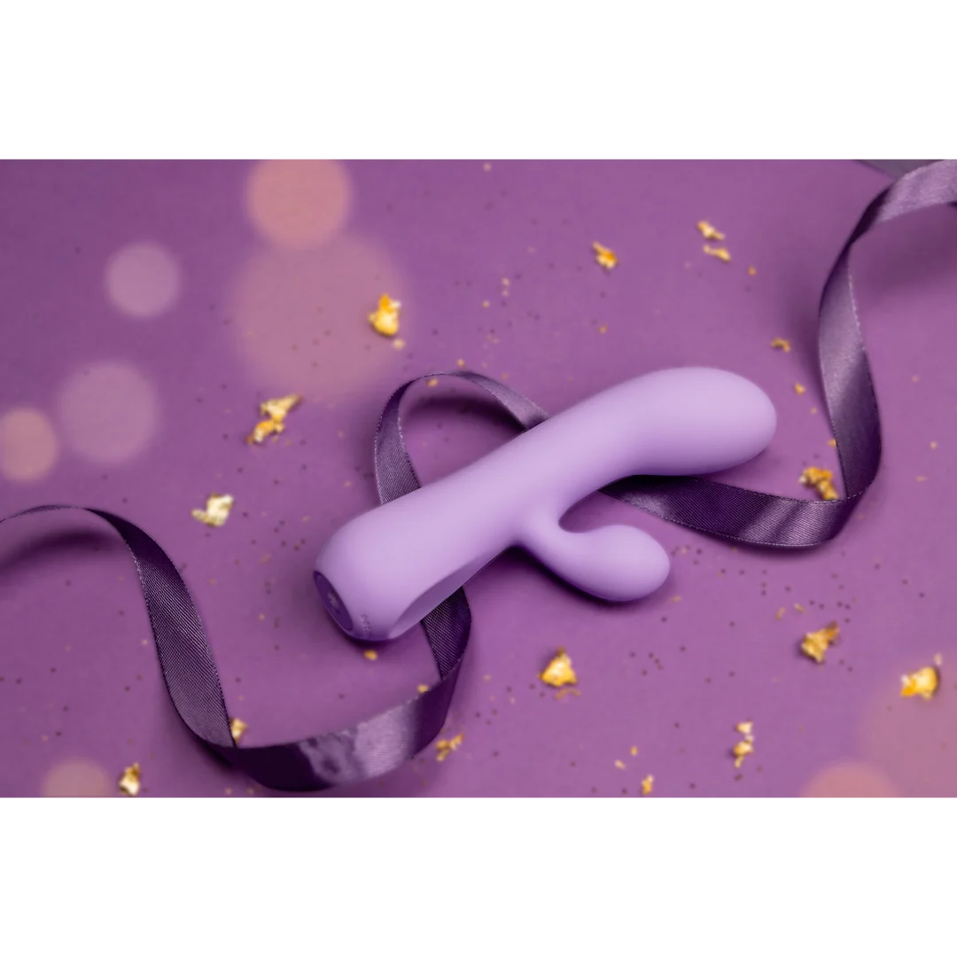Vibratore rabbit in silicone ricaricabile Aura - immagine 3