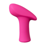 Vibratore bullet controllato tramite app, con ampia superficie di contatto curva, rosa Lovense - immagine 3