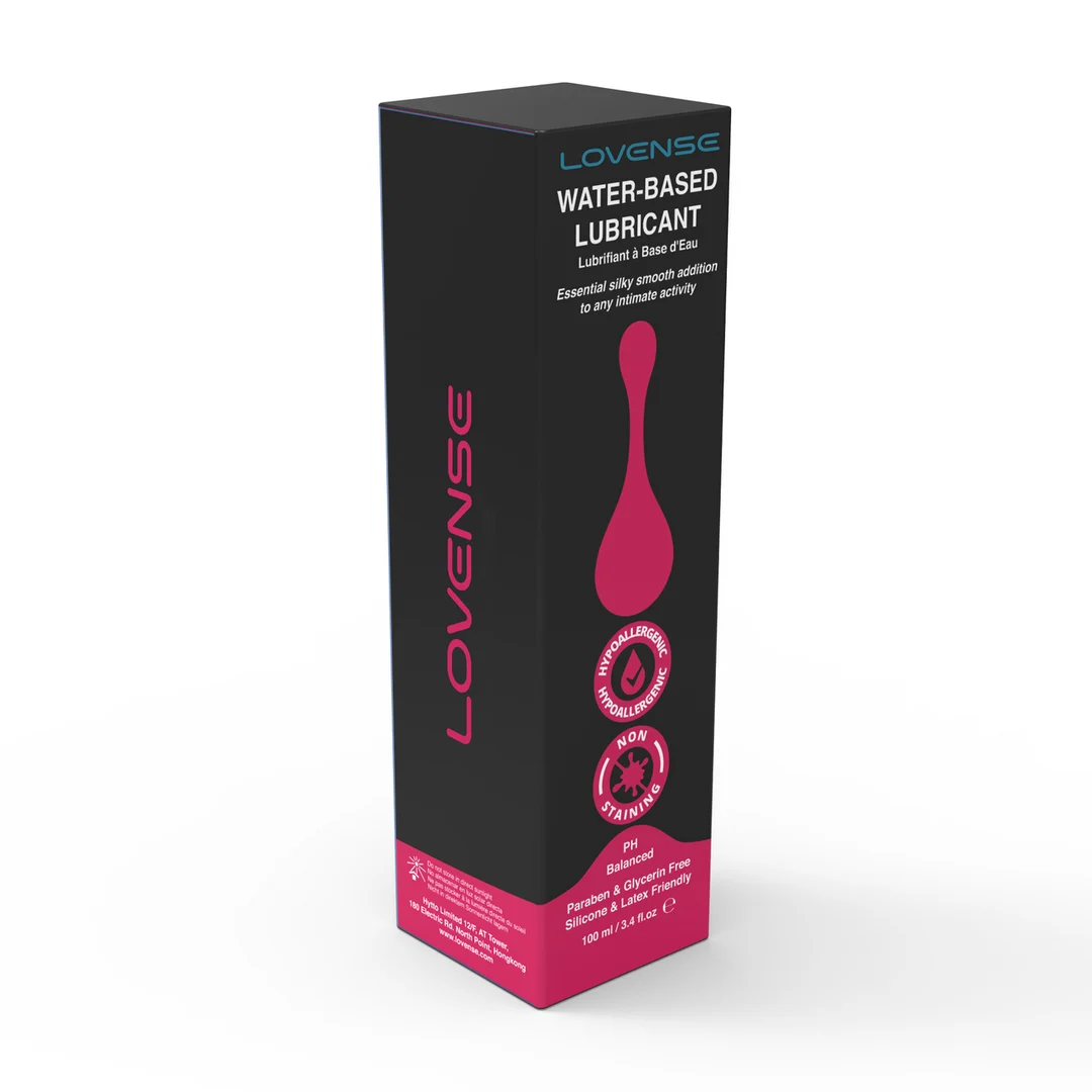 Lubrificante a base d'acqua, delicato, idratante e a lunga durata, senza profumo né sapore, 100 ml, Lovense - immagine 1