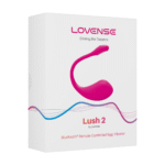 Ovetto vibrante, controllato tramite app e indossabile, Lovense rosa Lovense
