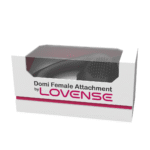 Massaggiatore wand vibrante con design curvo, nero Lovense