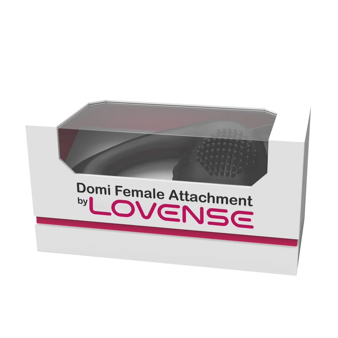 Massaggiatore wand vibrante con design curvo, nero Lovense - immagine 1