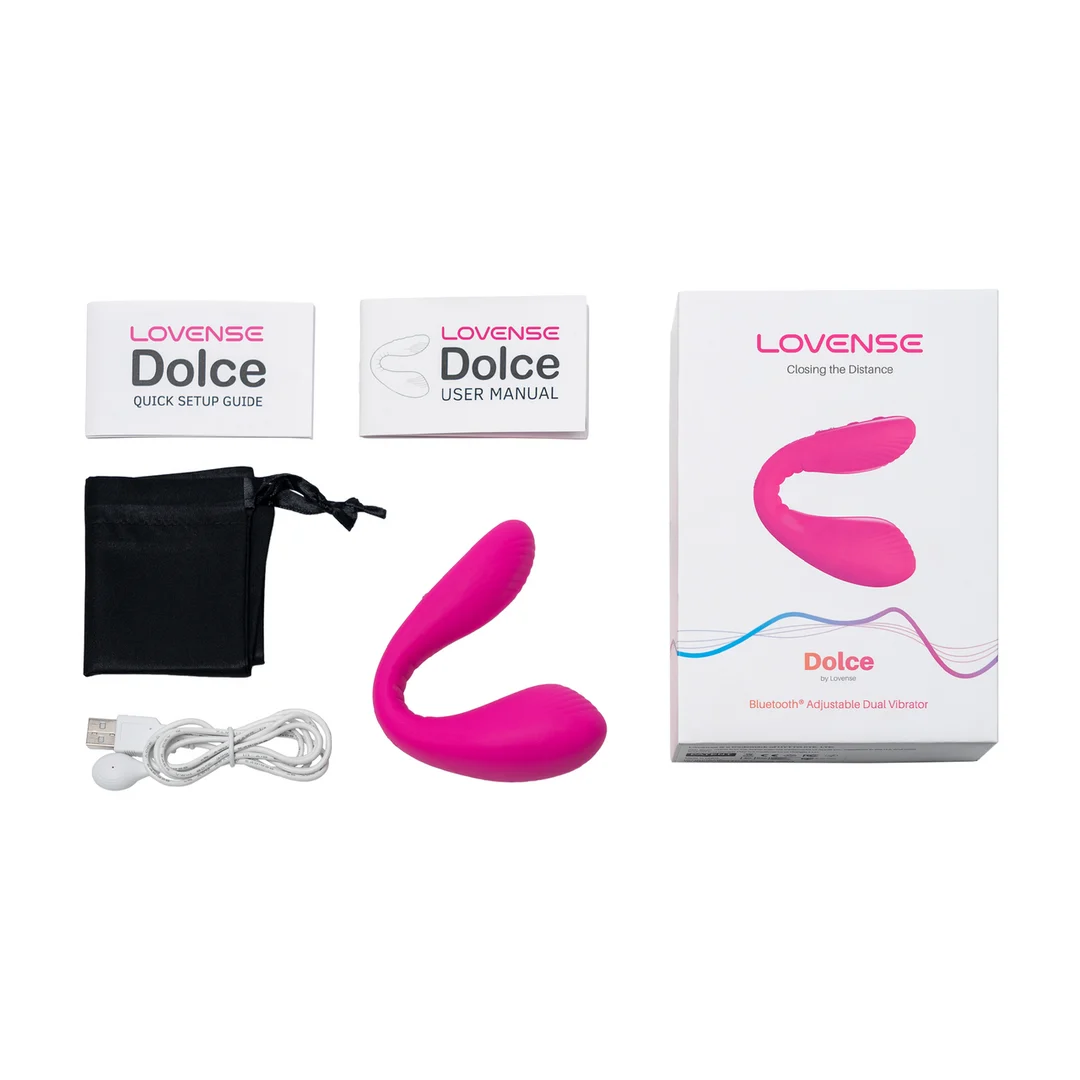 Vibratore doppio con telecomando – Dolce - immagine 4